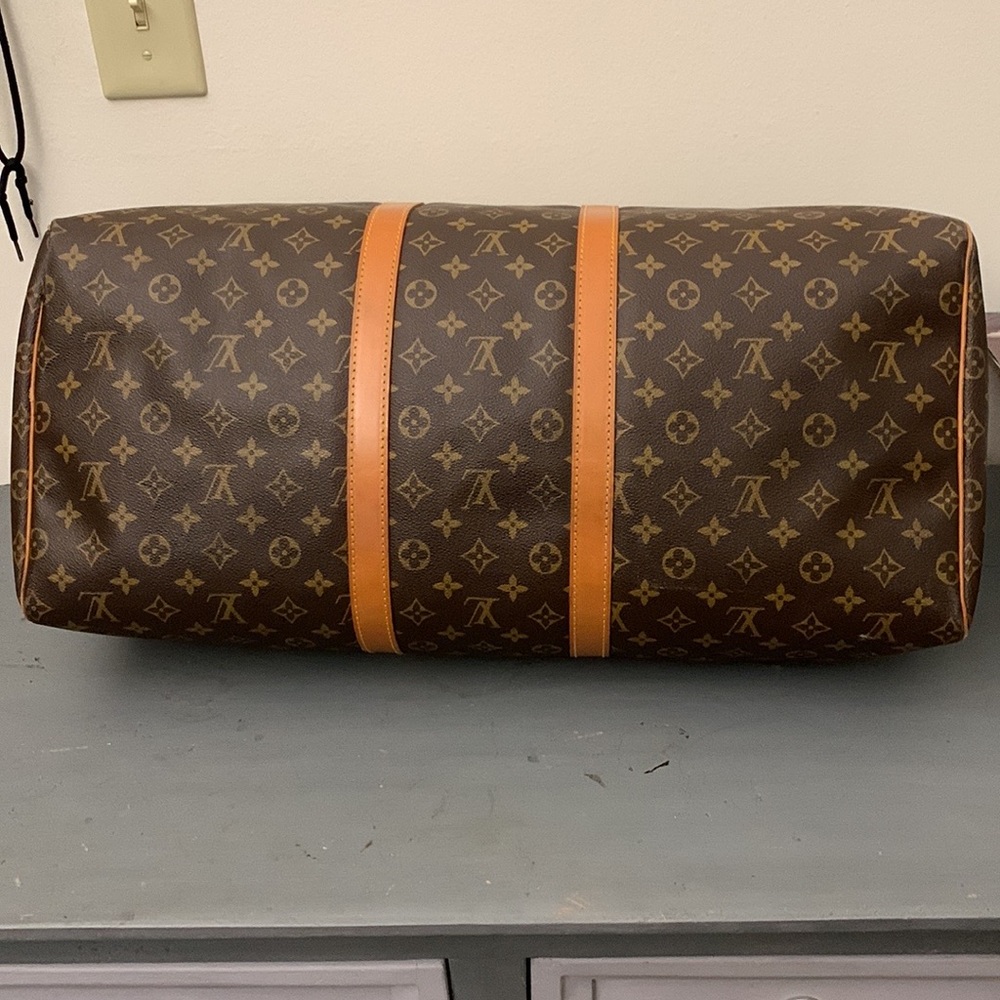Authentic Vintage Louis Vuitton Monogram Keepall 55 Travel Bag 8901MI From 1989 - Picture 3 of 16